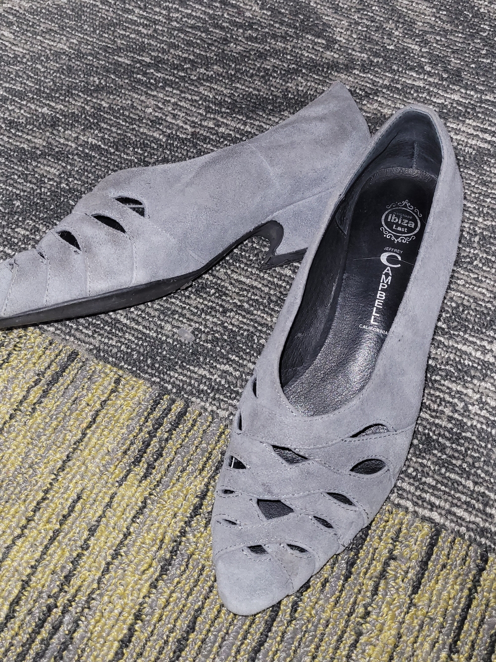 Jeffrey Campbell Suede Pointed Toe Heels
